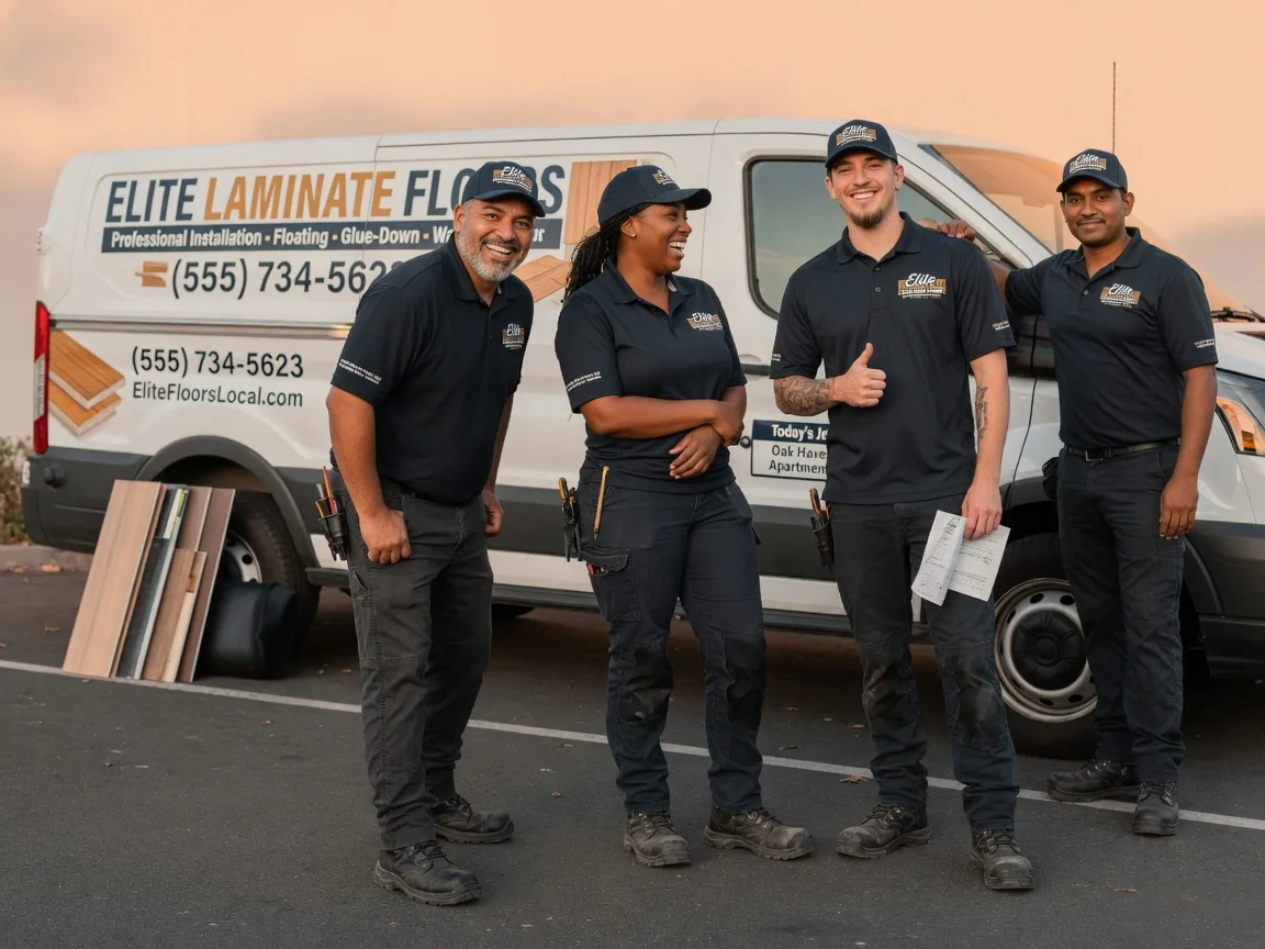 Laminate flooring installation company in Waldo, WI
